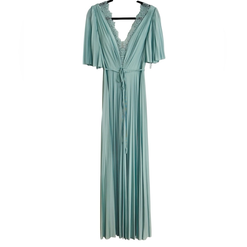 CATHERINE DEANE***Short Sleeve Elegant Maxi Dress***IS 2 $1195 NWT